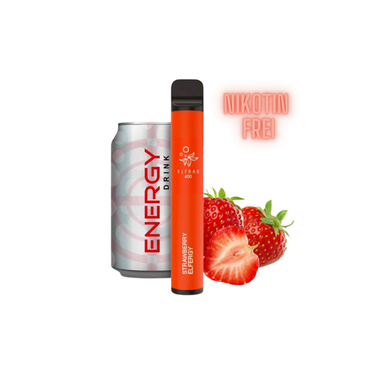ELFBAR 600 - Elfergy Strawberry (Nikotinfrei)