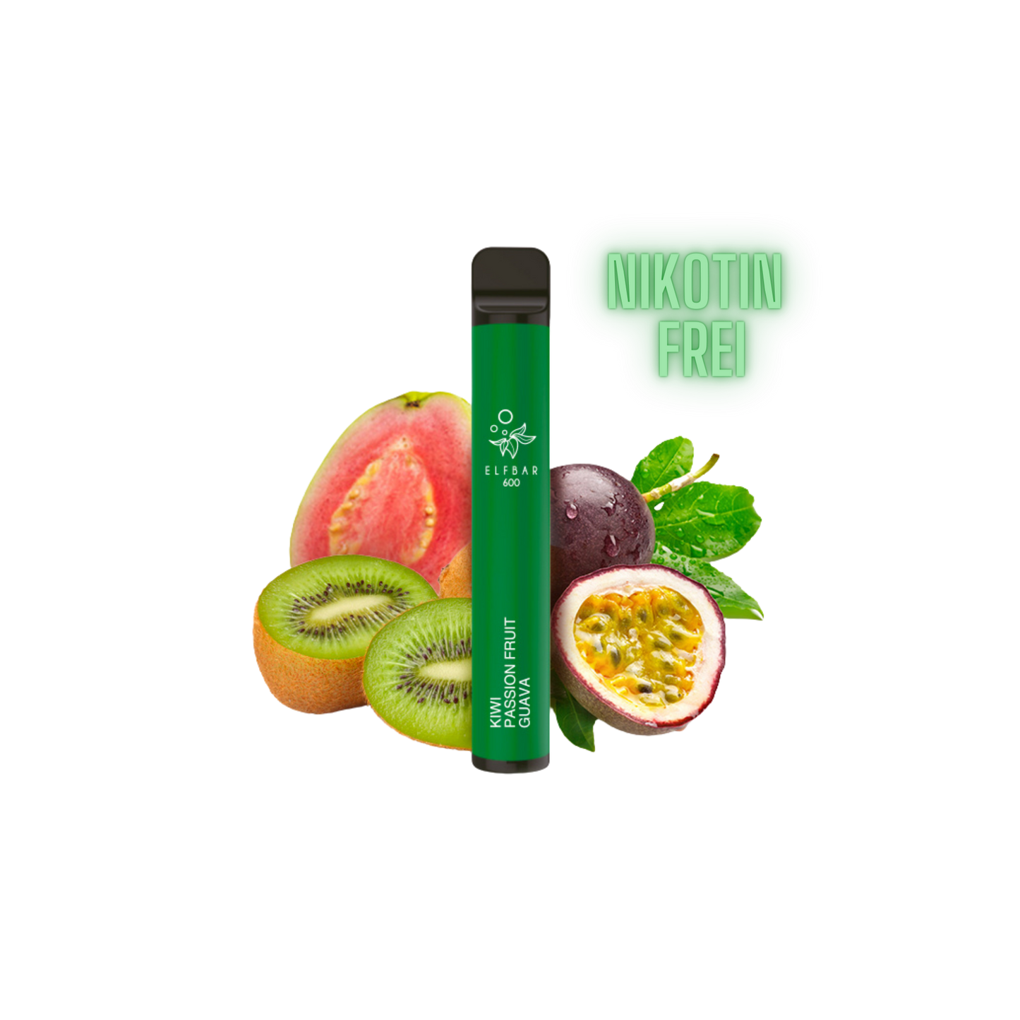 ELFBAR 600 - Kiwi Passionfruit Guava (Nikotinfrei)