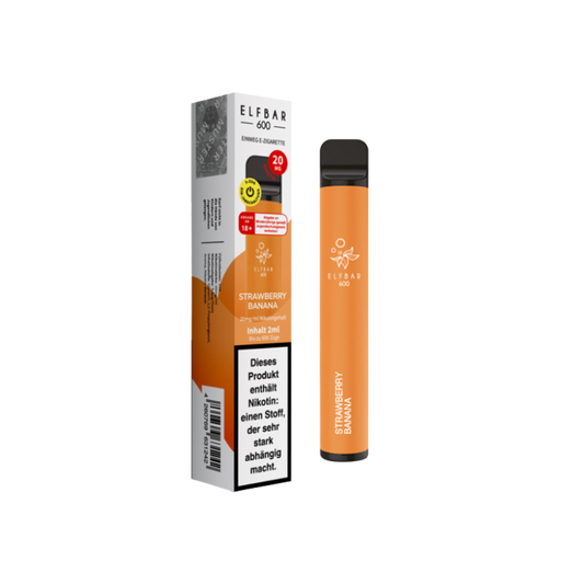 ELFBAR 600 - Strawberry Banana