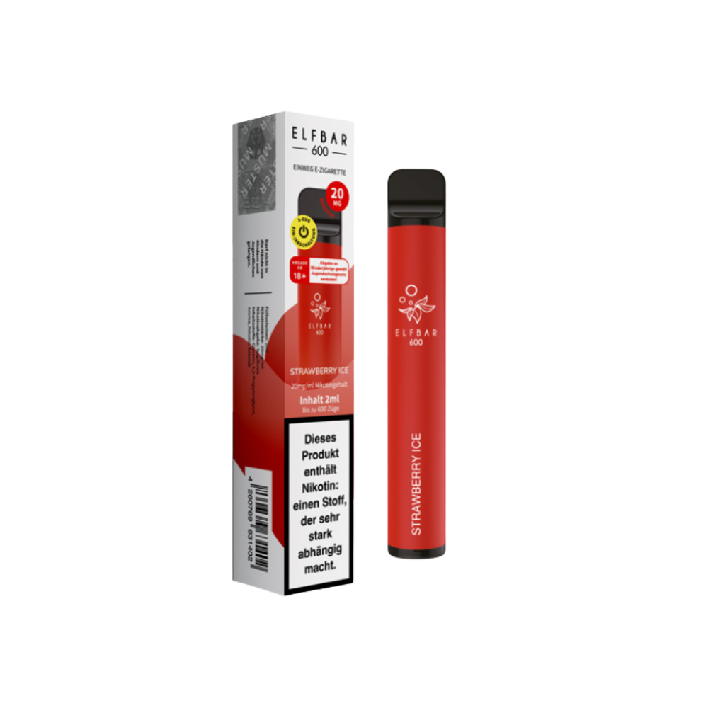 ELFBAR 600 - Strawberry Ice