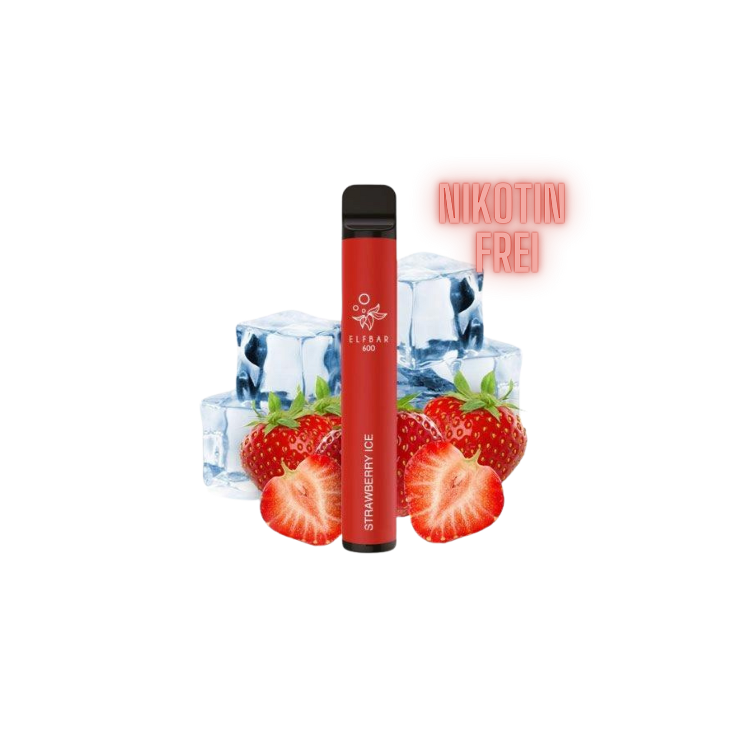 ELFBAR 600 - Strawberry Ice (Nikotinfrei)