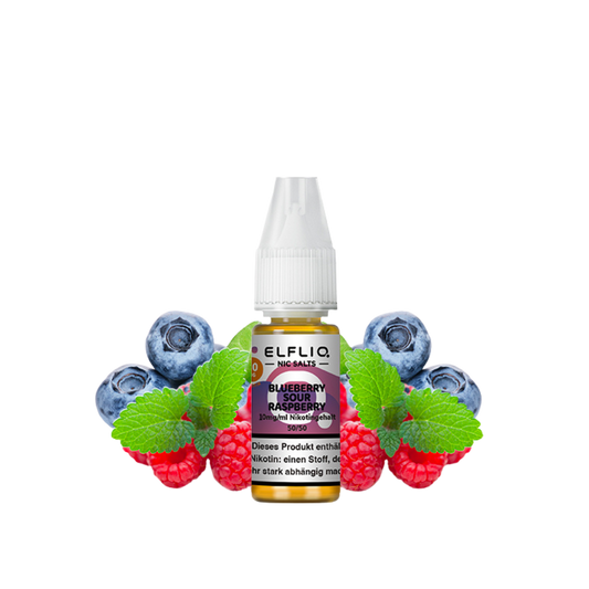 ELFBAR ELFLIQ - Blueberry Sour Raspberry (10ml / 20mg)
