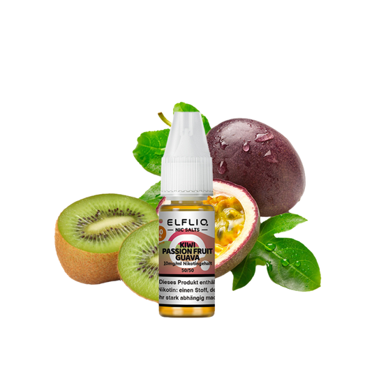 ELFBAR ELFLIQ - Kiwi Passion Fruit Guava (10ml / 20mg)