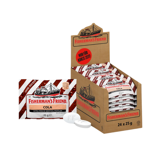 FISHERMAN’S FRIEND - Cola zuckerfrei - MHD: 12/27