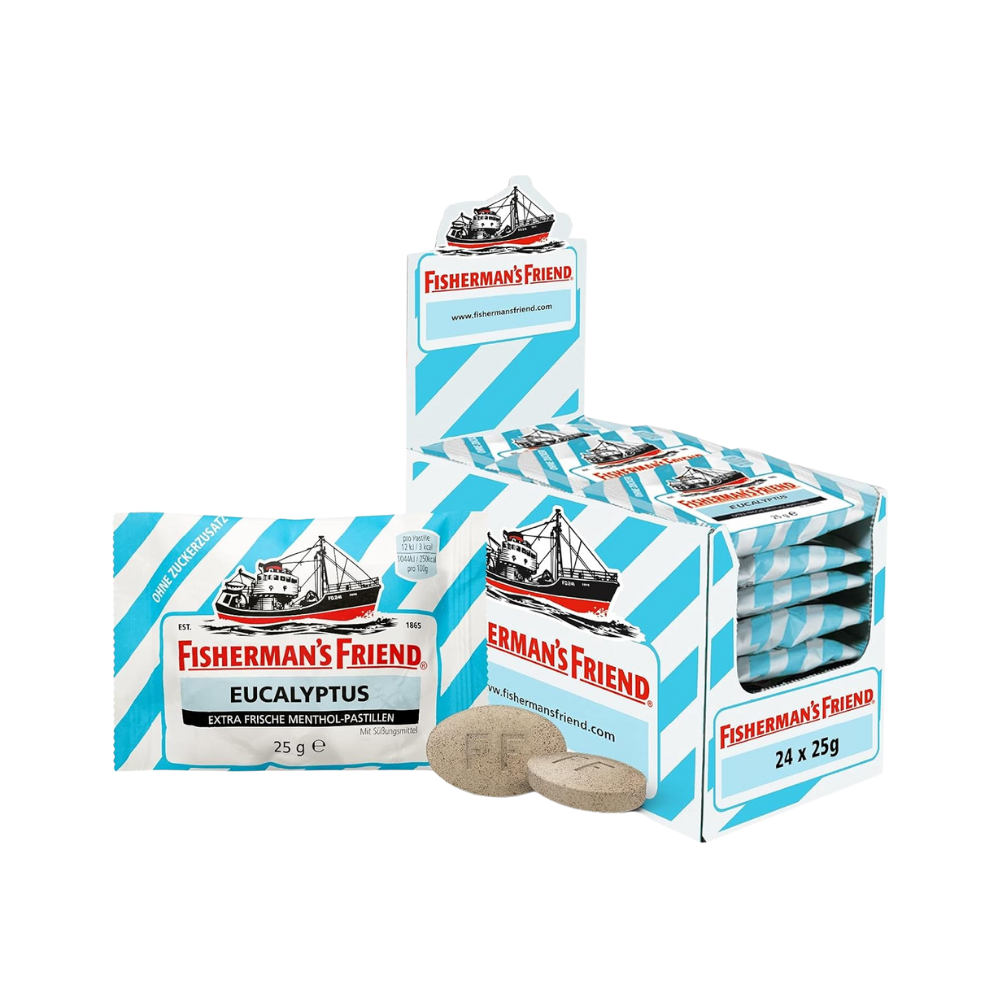 FISHERMAN’S FRIEND - Eukalyptus zuckerfrei - MHD: 12/27