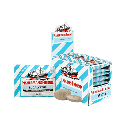 FISHERMAN’S FRIEND - Eukalyptus zuckerfrei - MHD: 12/27