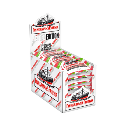 FISHERMAN’S FRIEND - Strawberry Lime 24x25g - MHD: 10.2026