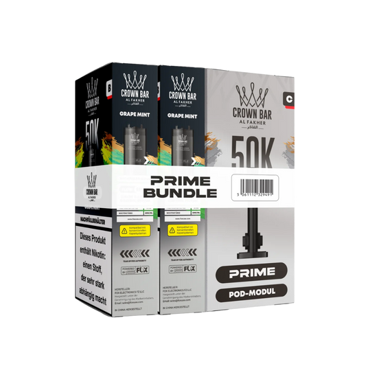 AL FAKHER - 50K Hypermax Prime Pod - Grape Mint