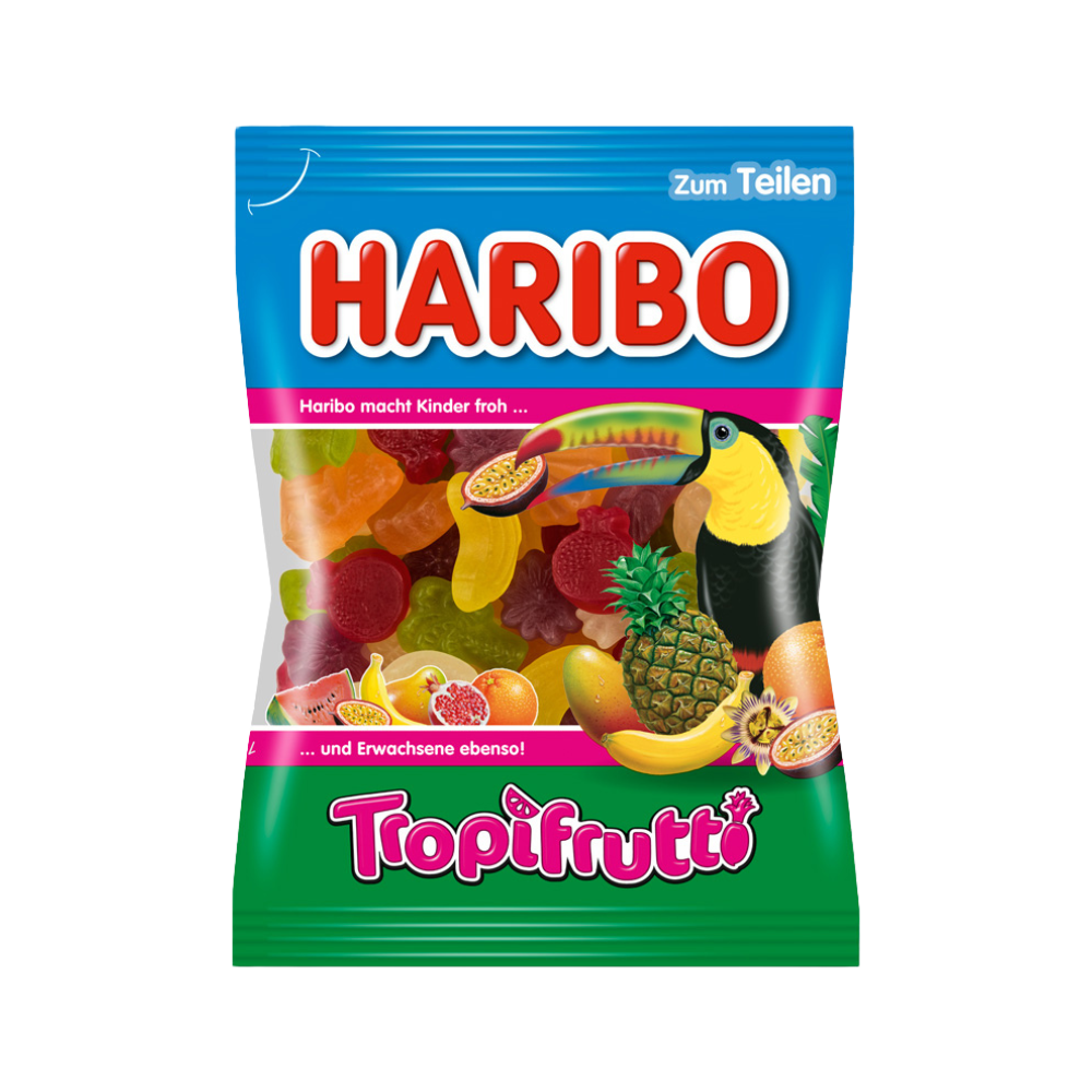 HARIBO -  Tropifrutti 175g (5 Stk.) - MHD: 10/25