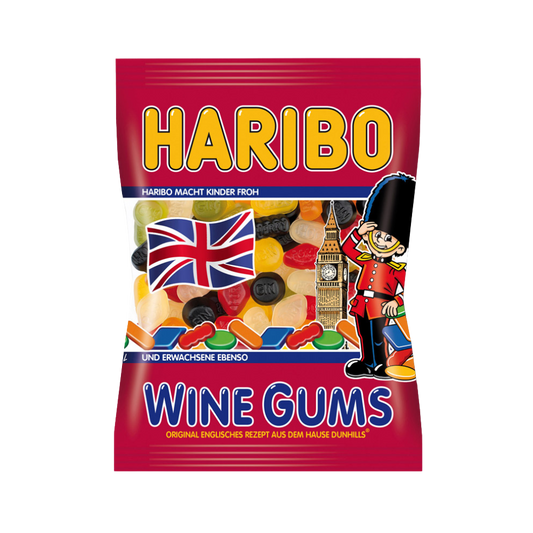 HARIBO -  Wine Gums 175g (5 Stk.) - MHD: 09/25