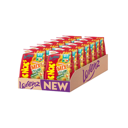 LORENZ - Nic Nac  Mix Cheese & Jalapeno 110g (14 Stk.) - MHD: 05.03.2027