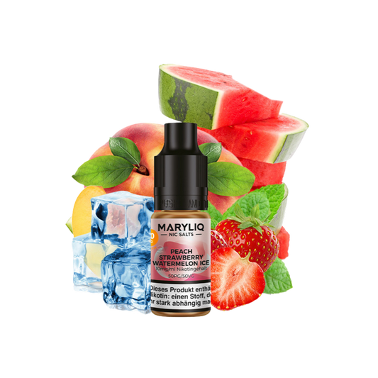 LOST MARY MARYLIQ - Peach Strawberry Watermelon Ice (10ml / 10mg)