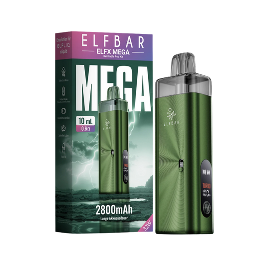 Elfbar - ELFX MEGA Pod Kit - Green