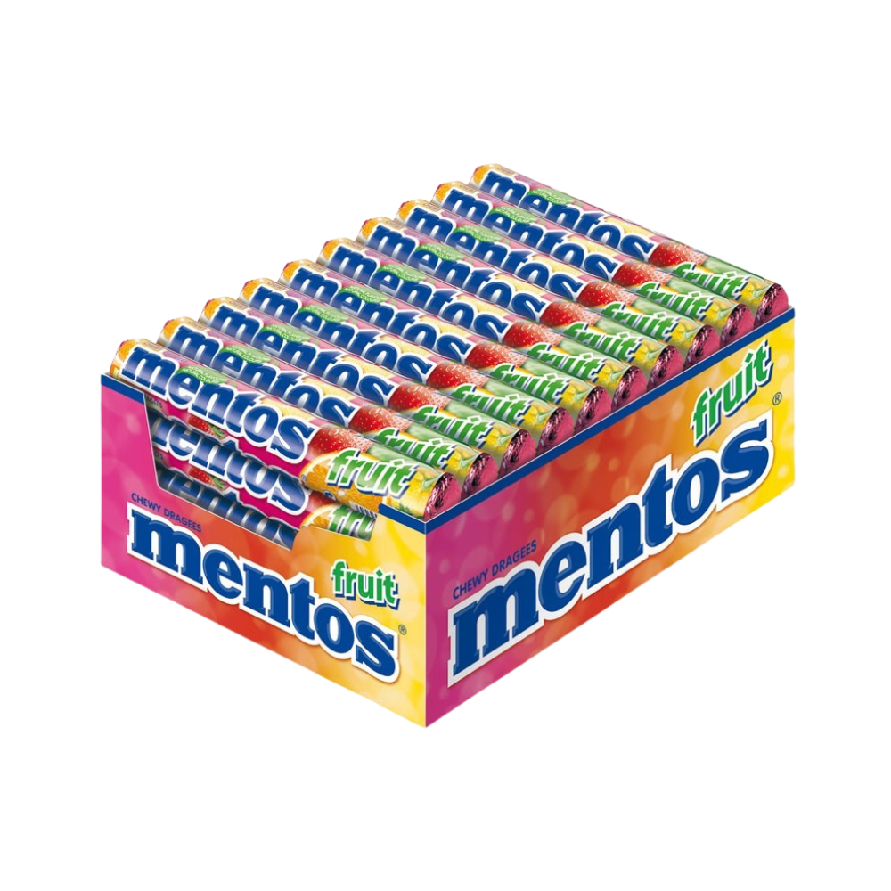 MENTOS - Fruit Kaubonbons - MHD: 07/27