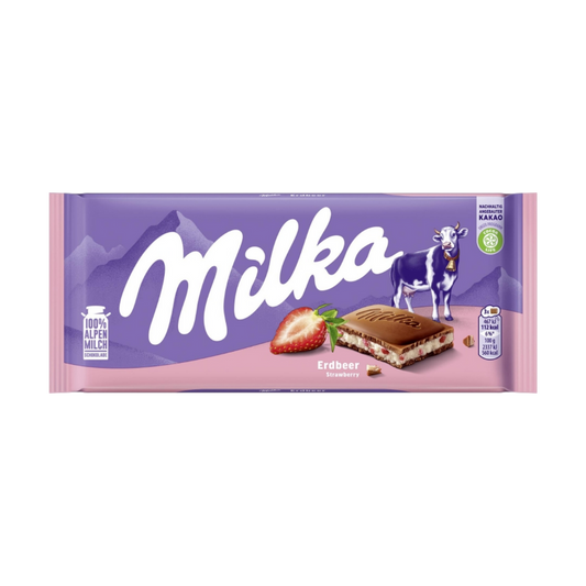 MILKA - Erdbeere Joghurt (5 Stk.) - MHD: 18.10.25