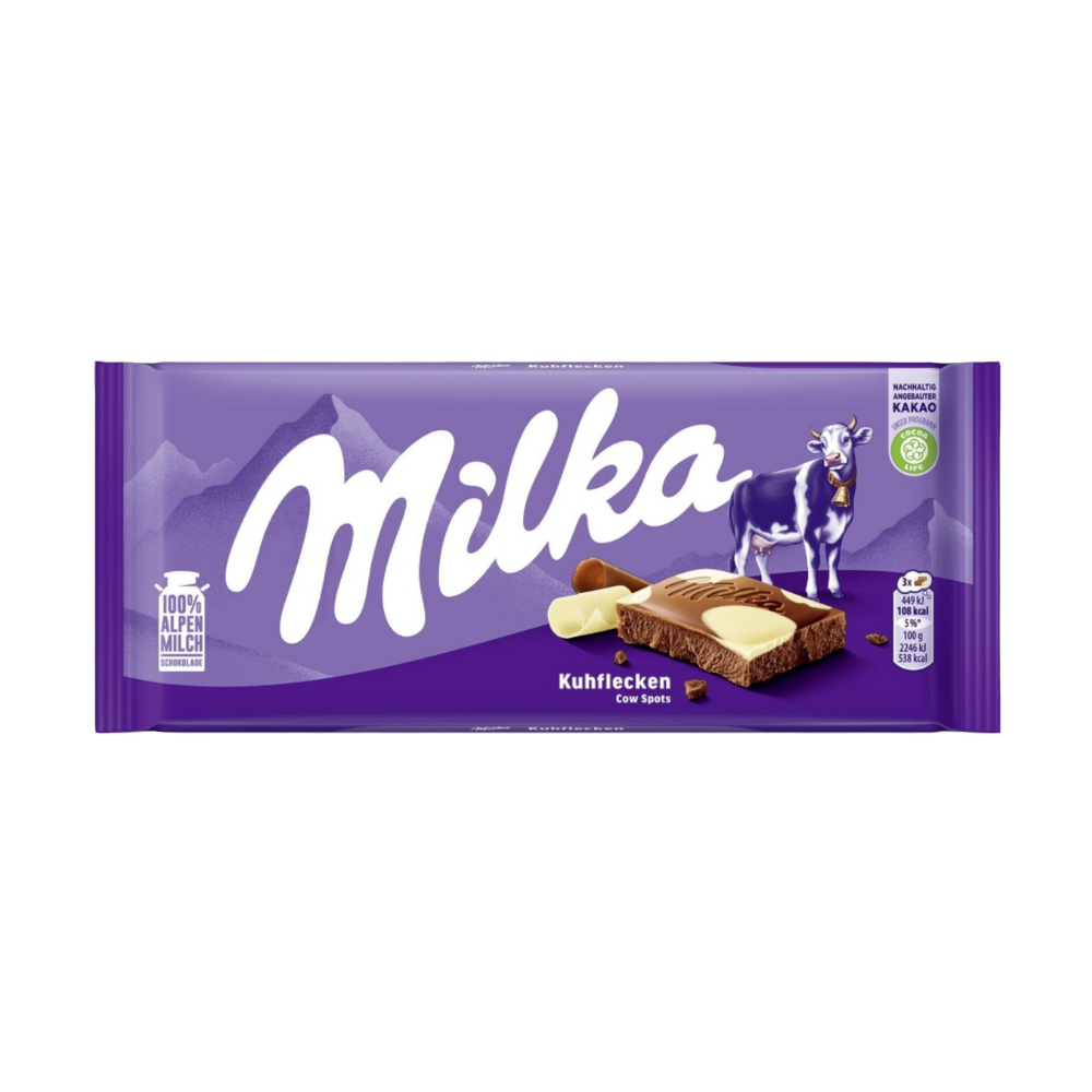 MILKA - Kuhfleckentafel (5 Stk.) - MHD: 11.10.25