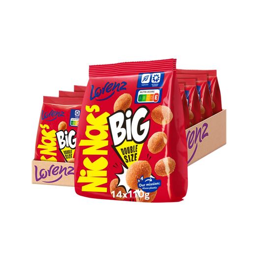 LORENZ - Nic Nac  BIG Double Size 110g (14 Stk.) - MHD: 17.10.25