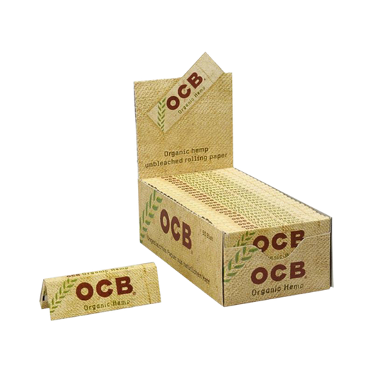 OCB ORGANIC HEMP - kurz (50 Blatt)