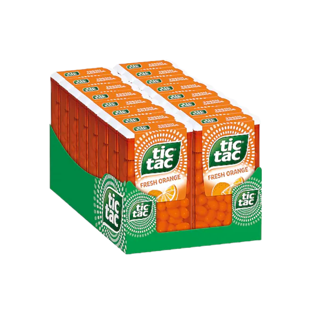 Ferrero - Tic-Tac Fresh Orange - (16x54g) - MHD: 21.07.2027