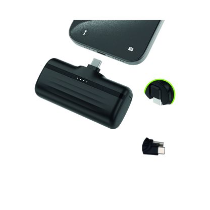 TEKMEE - Power Bank einsteckbar 5000 mAh USB-C - 12er