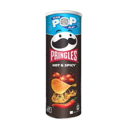 PRINGLES - Hot & Spicy (165g) - MHD: 20.09.2026