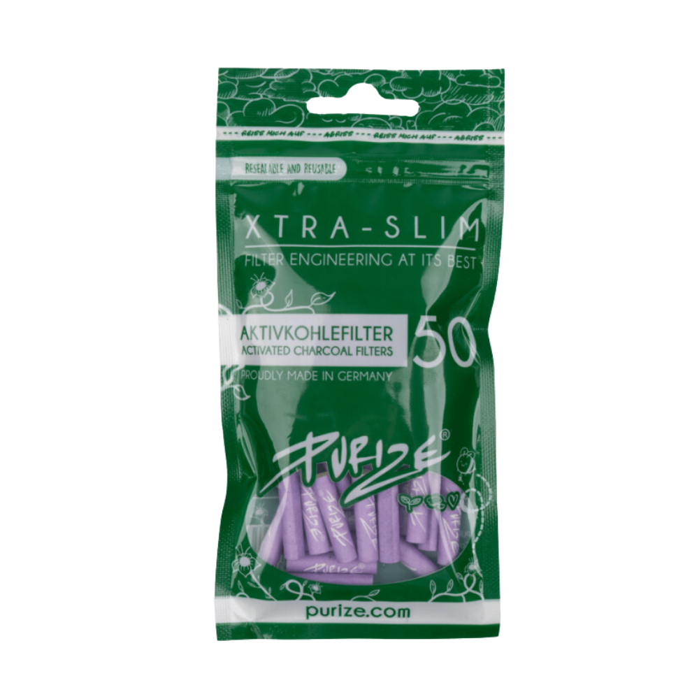 Purize Xtra Slim Filter (5,9mm) - Flieder (5 Beutel)