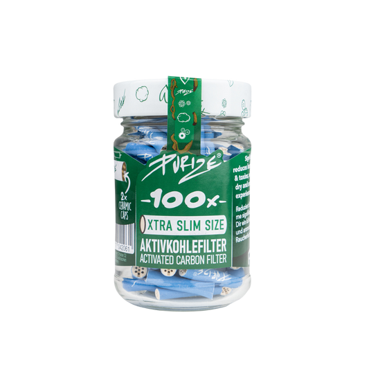 Purize Xtra Slim Filter (5,9mm) - Blau (100er Glas)