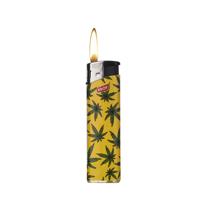 PROF - Elektrisches Feuerzeug Rasta Leaves