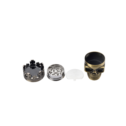 CHAMP HIGH GRINDER - Metal Skull 46mm 3-teilig