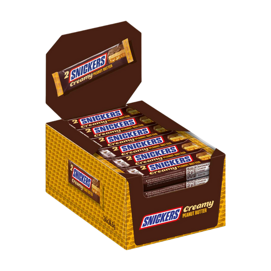 SNICKERS - Creamy Peanut Riegel - MHD: 29.03.2026