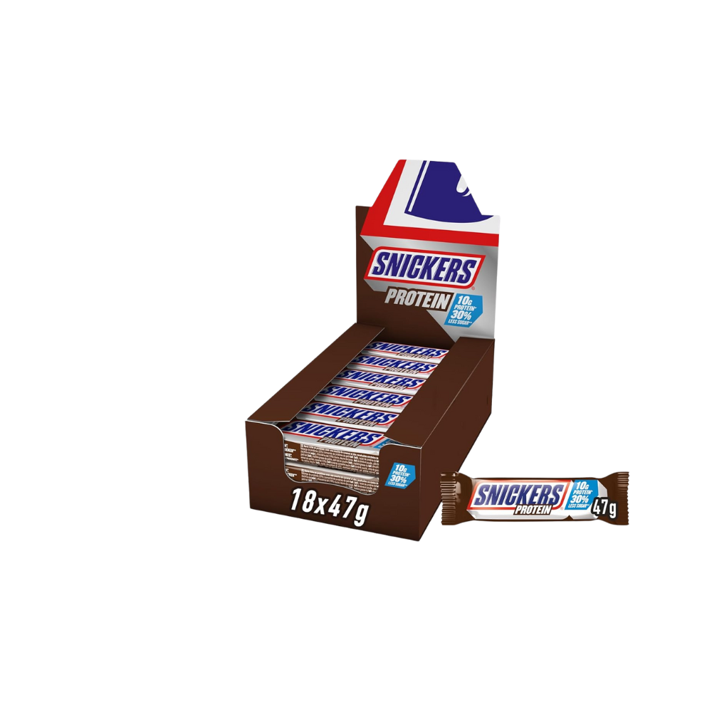 SNICKERS - Proteinriegel 18x47g - MHD: 20.05.2026