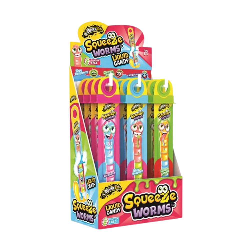 JOHNY BEE - Squeeze Worms 30x23g - MHD: 30.03.27