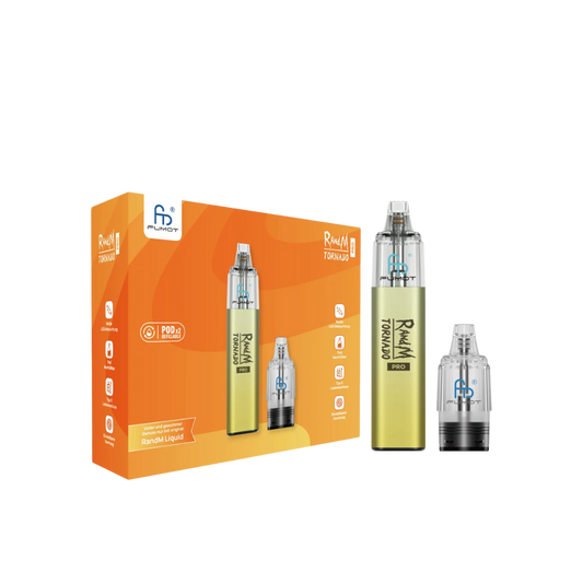 RANdM TORNADO PRO - Starterkit - Yellow