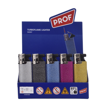 PROF - Turboflame Feuerzeug Shiny
