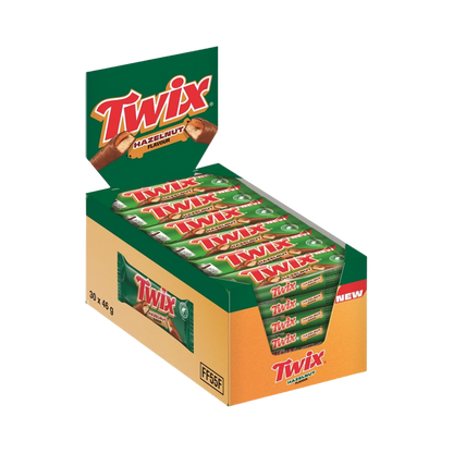 TWIX - Hazelnut Riegel 30x46g - MHD: 06.12.2026