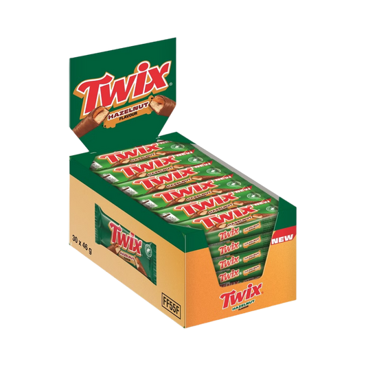 TWIX - Hazelnut Riegel 30x46g - MHD: 06.12.2026