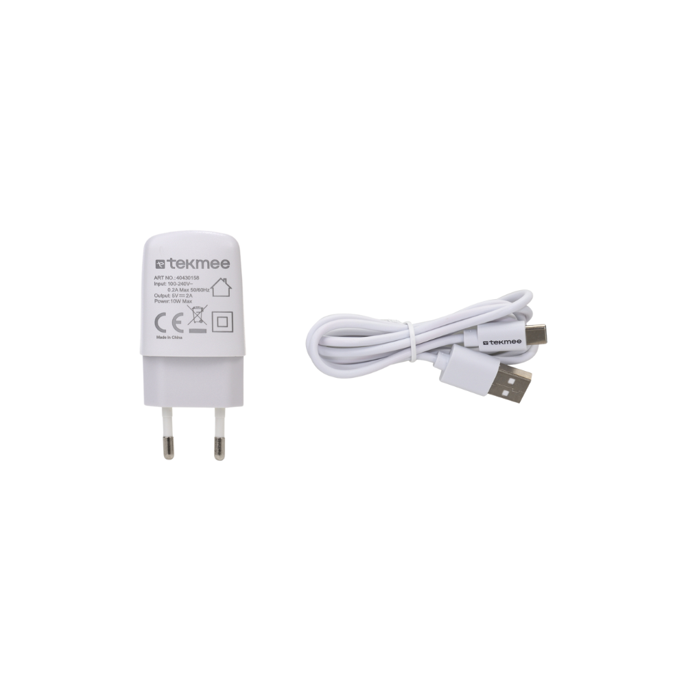 TEKMEE -  2-in-1 USB-C Auflade Set - 1 Mtr.