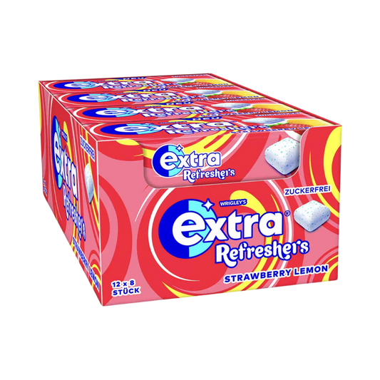 WRIGLEY’S - Extra Refresher Strawberry Lemon - MHD: 14.06.26