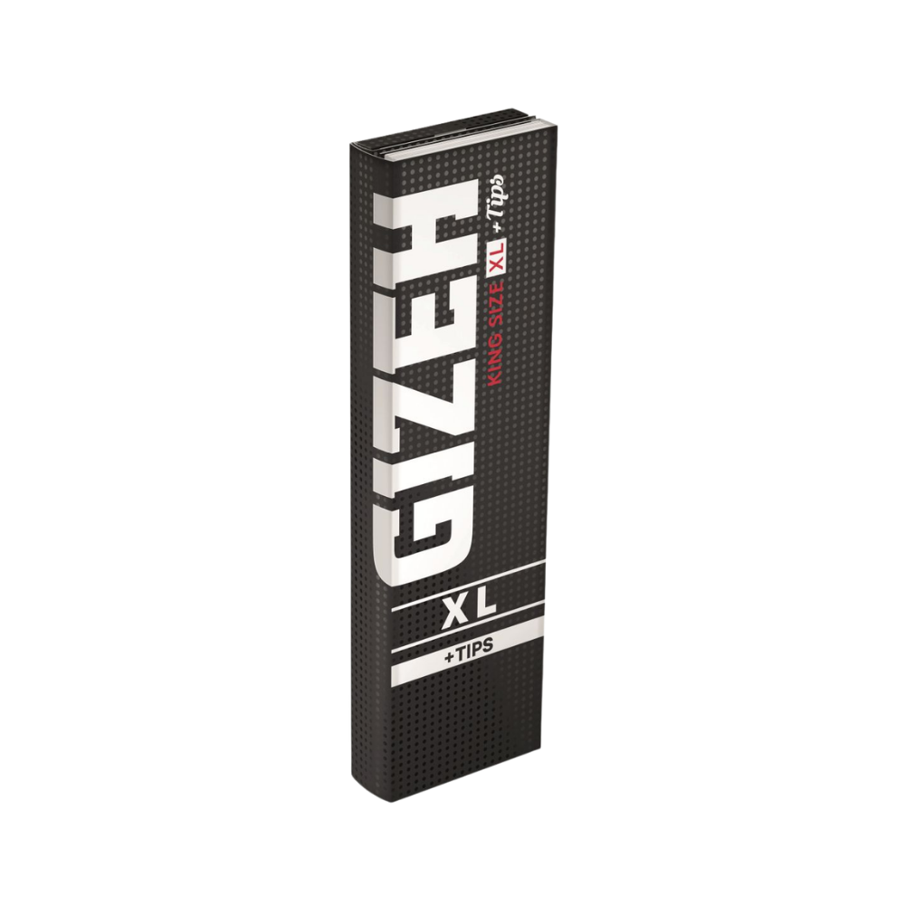 GIZEH BLACK - King Size XL + Tips