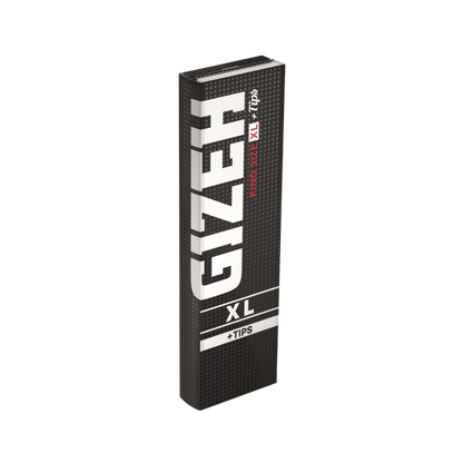 GIZEH BLACK - King Size XL + Tips