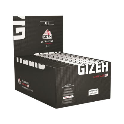 GIZEH BLACK - King Size XL (50er)