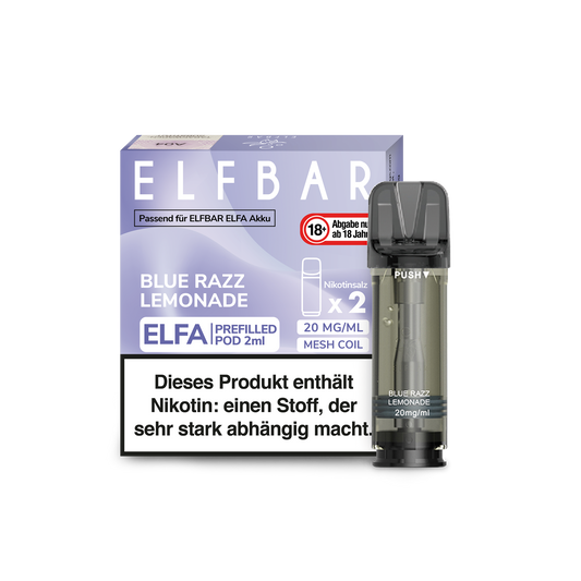 ELFA PODS Blue Razz Lemonade