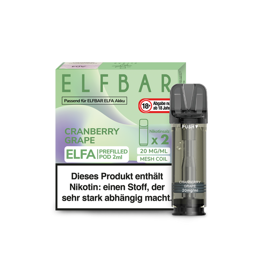 ELFA PODS Cranberry Grape