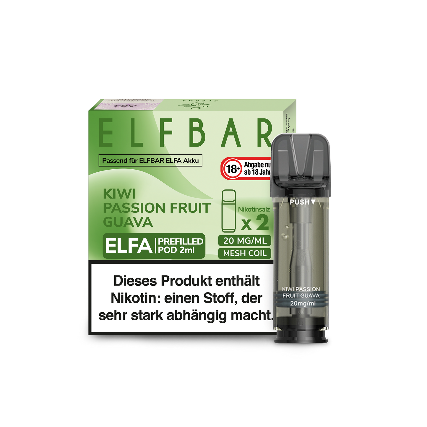 ELFA PODS - Kiwi Passionfruit Guava